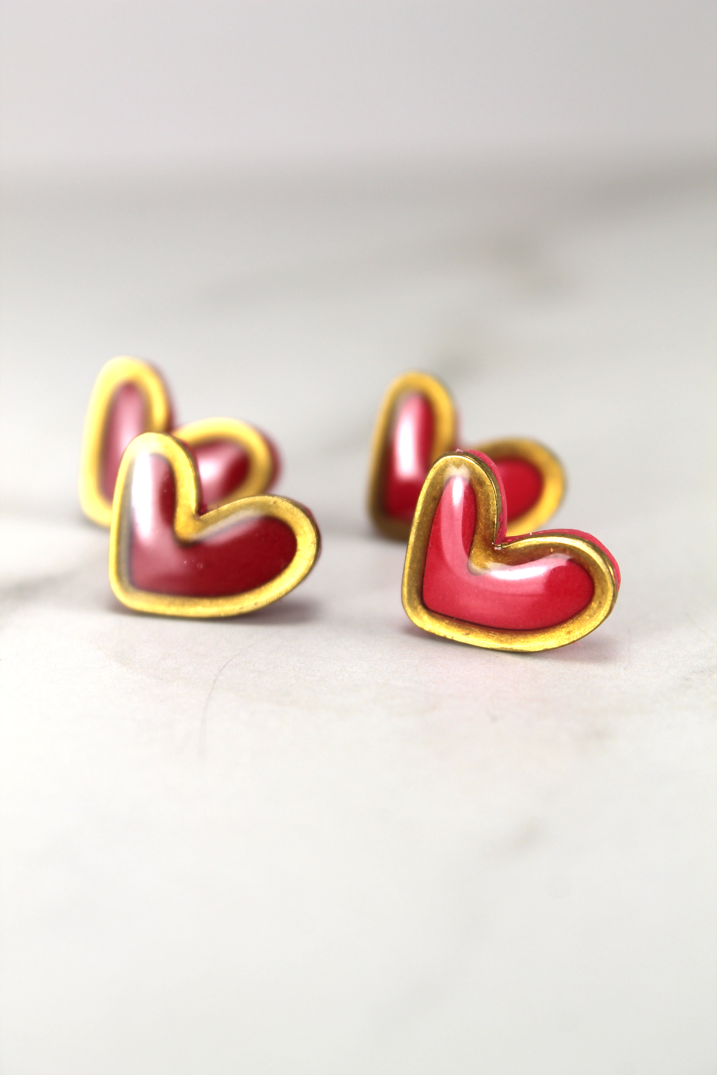 Heart Studs