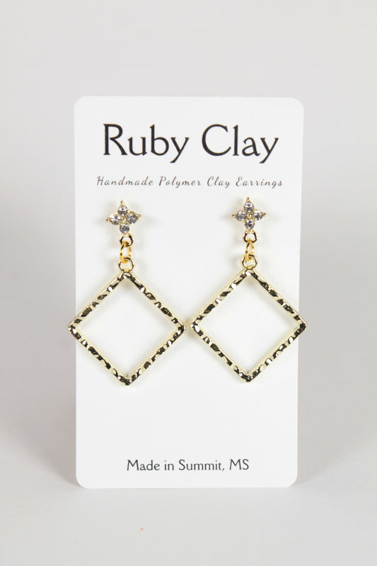 Goldies w/Diamond Studs
