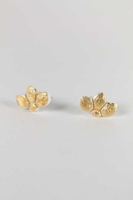 Mini Gold Daisy Studs