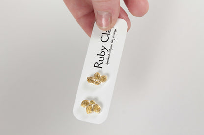 Mini Gold Daisy Studs