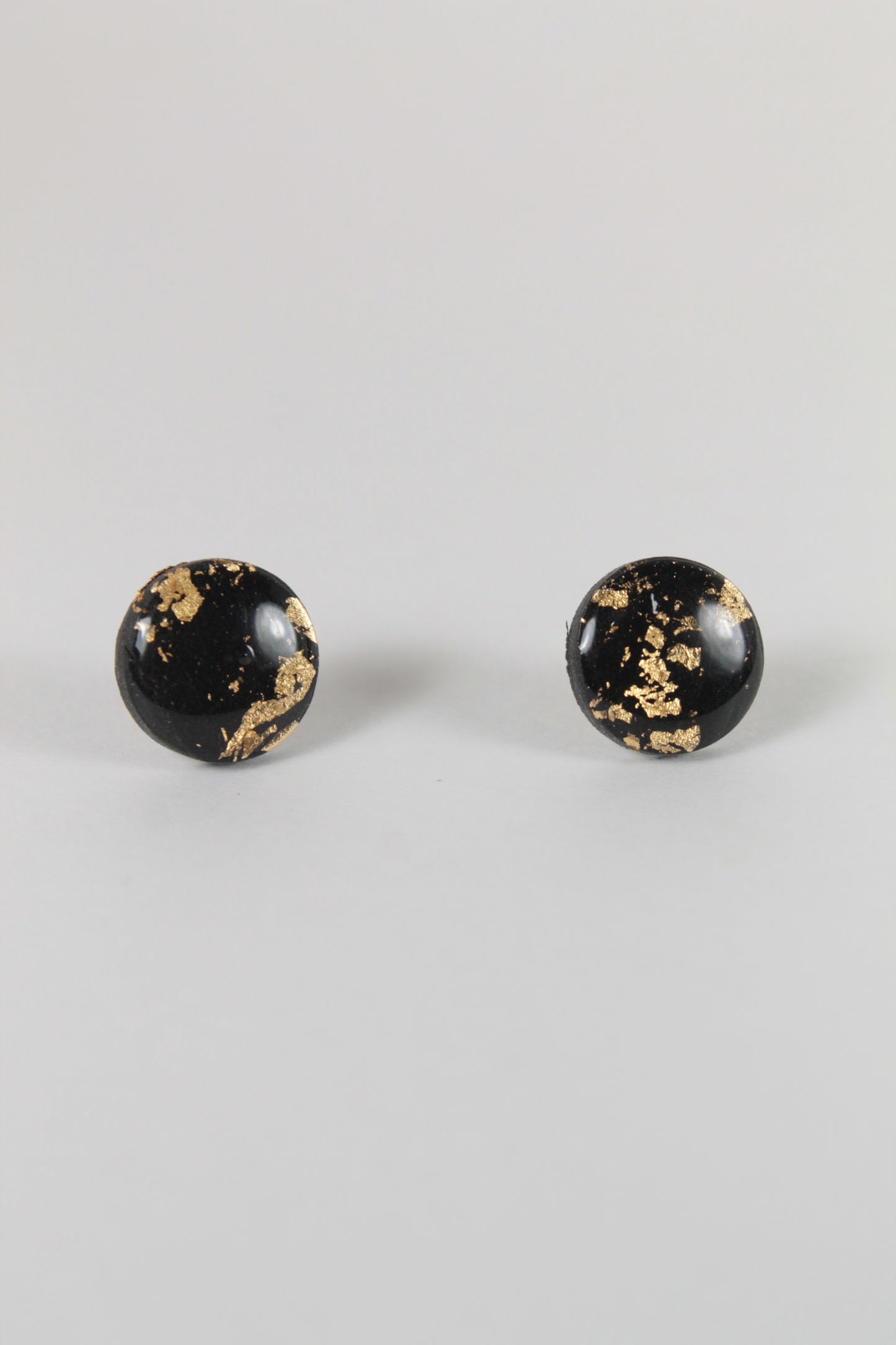 Black and Gold Studs (Large & Small)