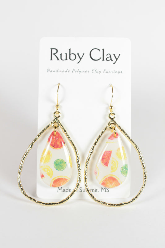 Fruity Teardrop Dangles