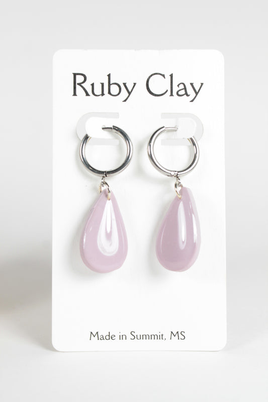Lavender Teardrop *Huggies*
