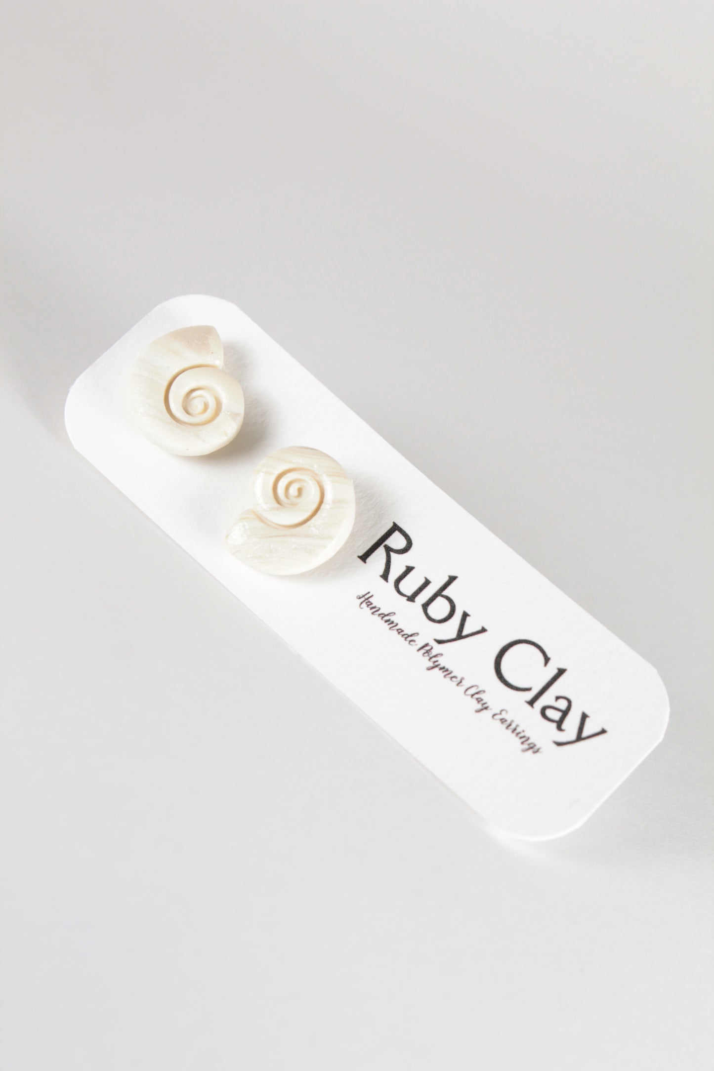 Spiral Shell Studs